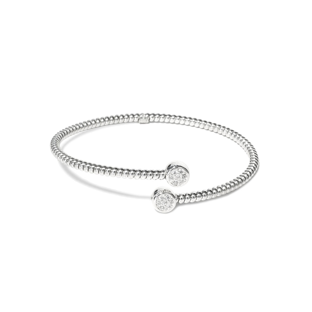 Bracciale Borsari Gioielli in argento 925% e zirconi