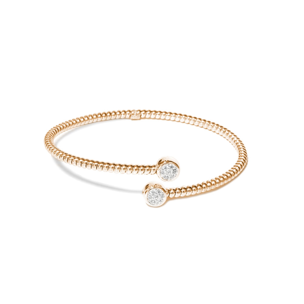 Bracciale Borsari Gioielli in argento 925% e zirconi