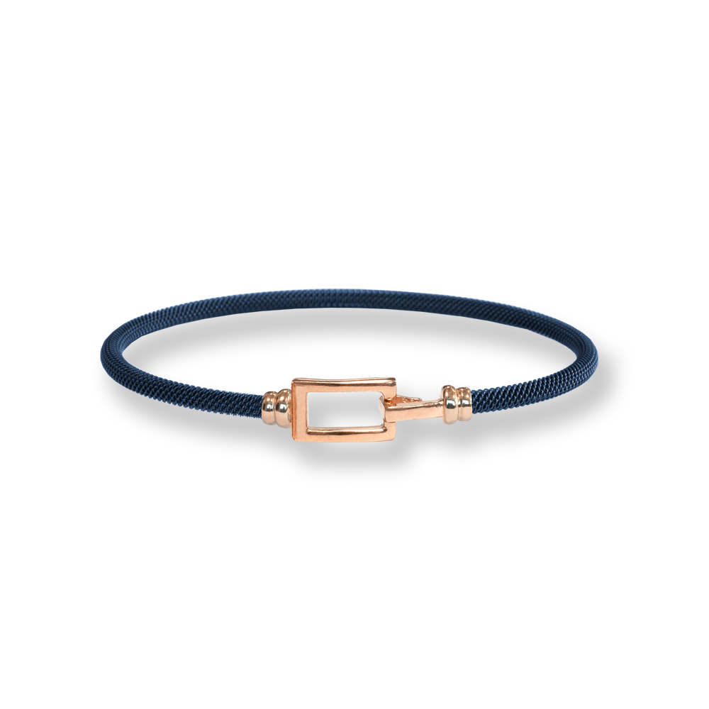 Bracciale Borsari Gioielli in acciaio e chiusura in argento 925%