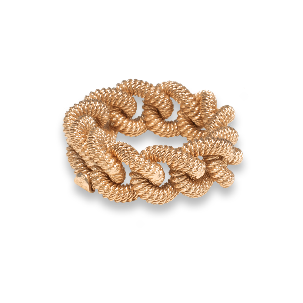 Anello "grumetta" Borsari Gioielli in argento 925%