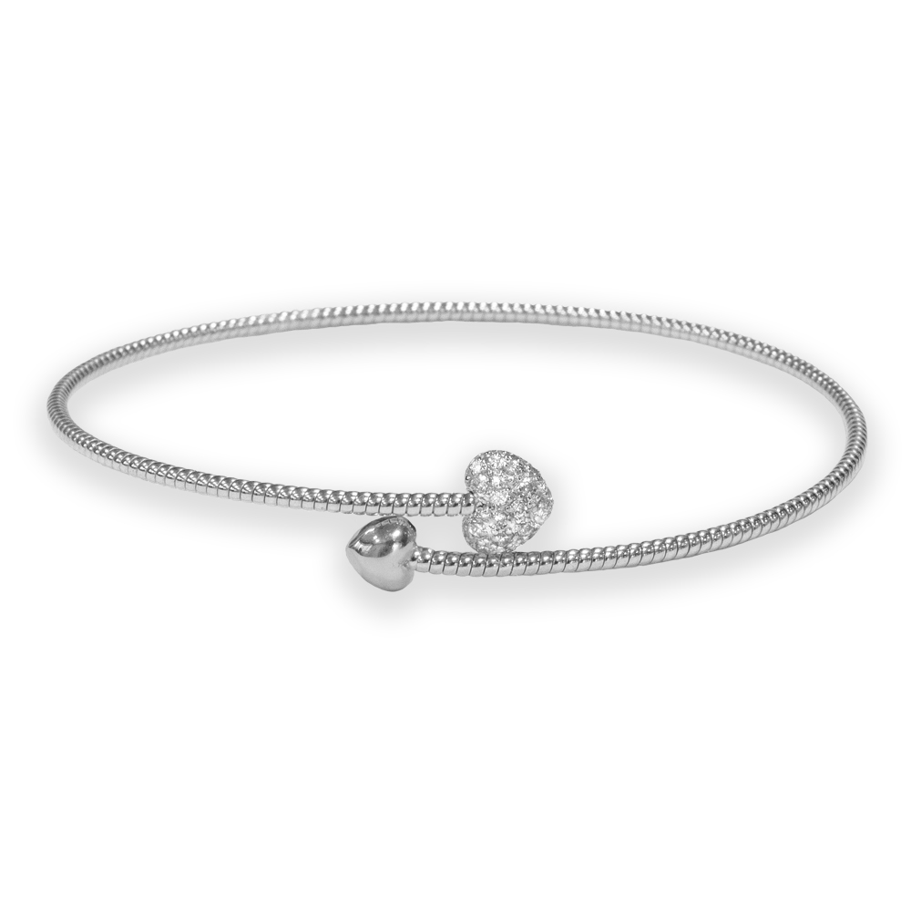 Bracciale Borsari Gioielli in argento 925% e cubic zirconia