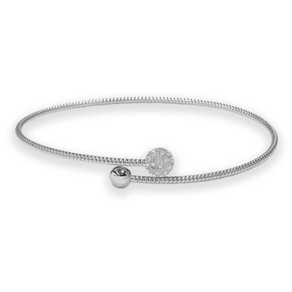 Bracciale Borsari Gioielli in argento 925% e cubic zirconia