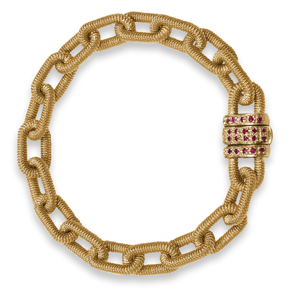 Bracciale "allungata" Borsari Gioielli  in argento 925%