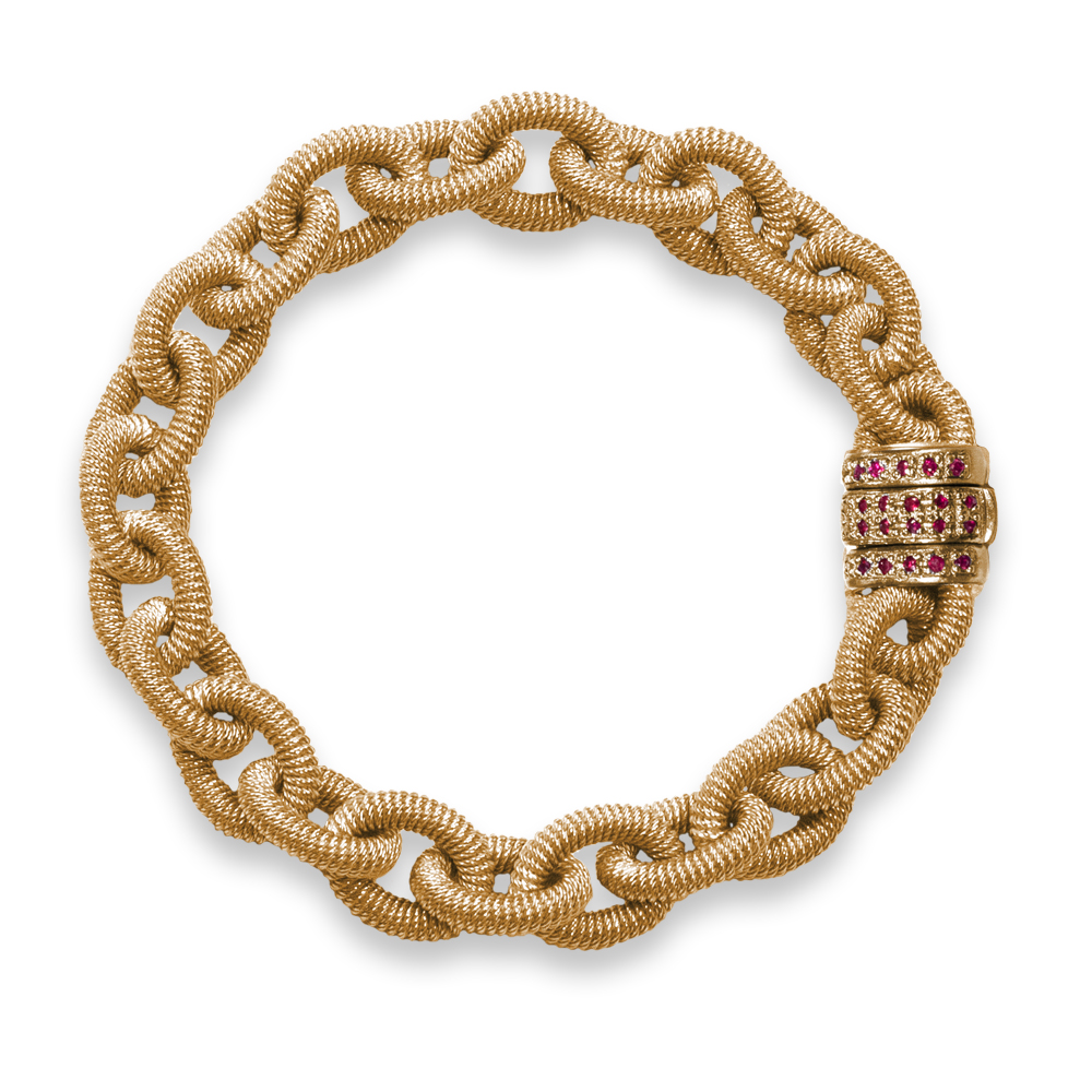 Bracciale "forzatina" Borsari Gioielli in argento 925%