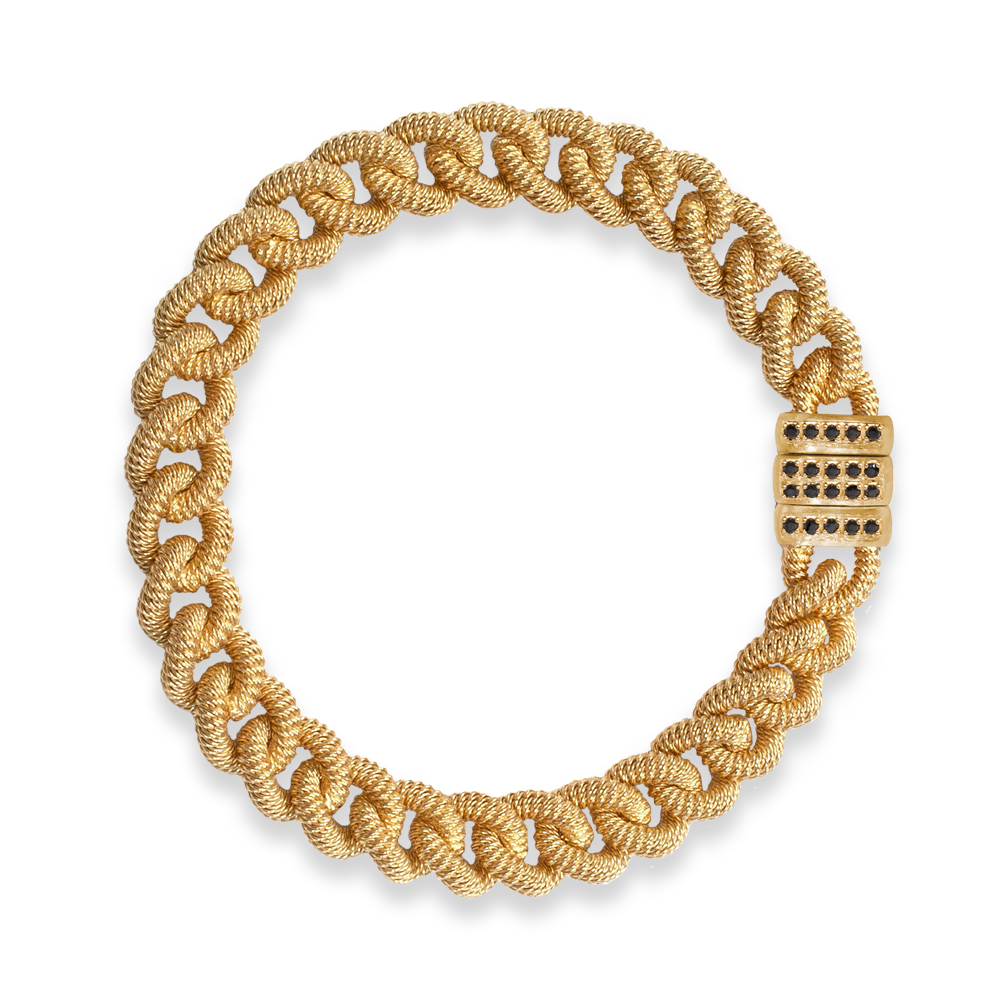 Bracciale "grumetta" Borsari Gioielli  in argento 925%