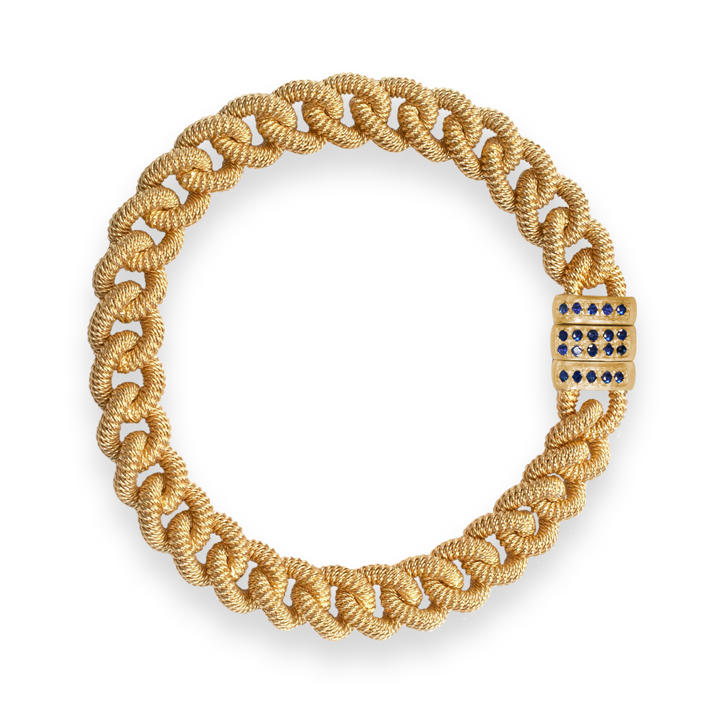 Bracciale "grumetta" Borsari Gioielli  in argento 925%