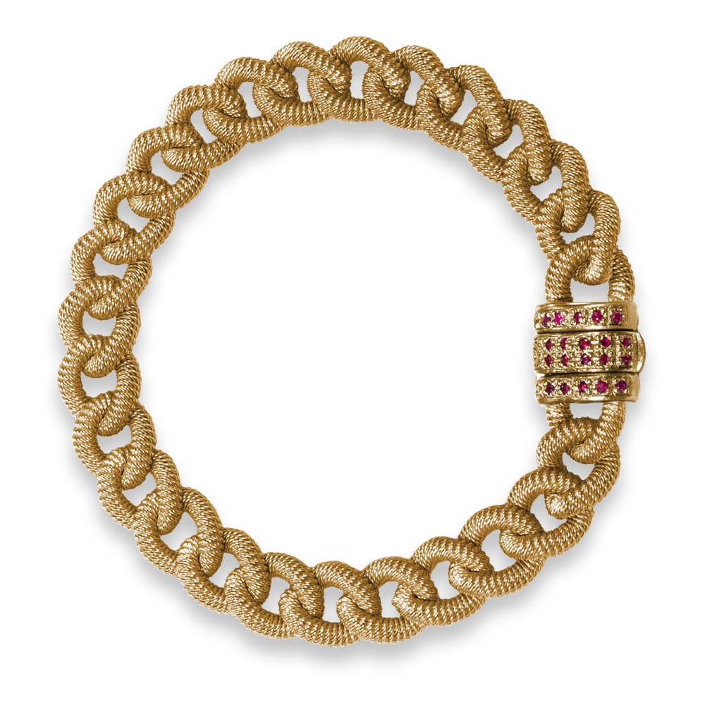 Bracciale "grumetta" Borsari Gioielli  in argento 925%