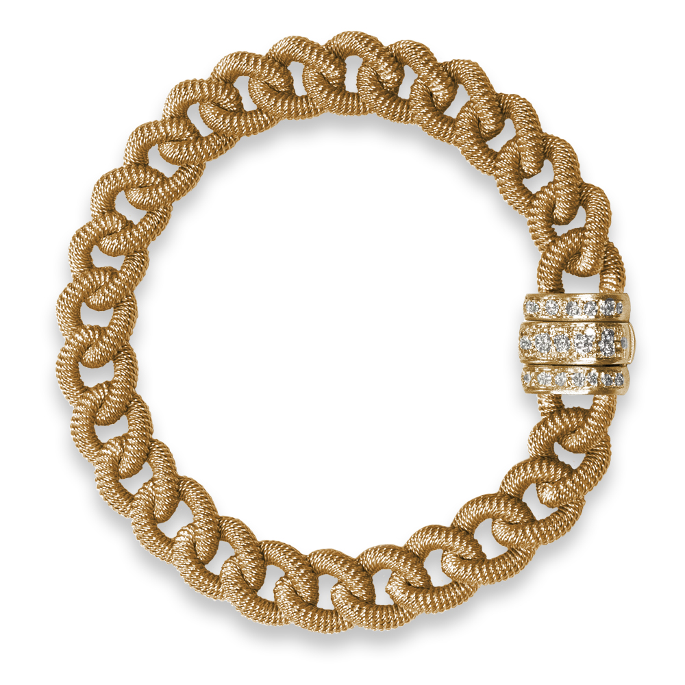 Bracciale "grumetta" Borsari Gioielli  in argento 925%