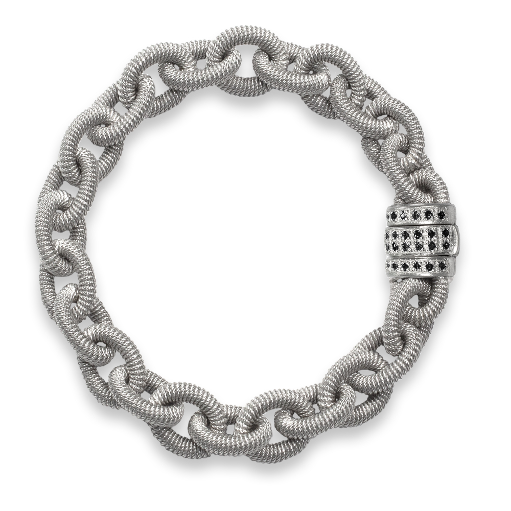 Bracciale "forzatina" Borsari Gioielli in argento 925%