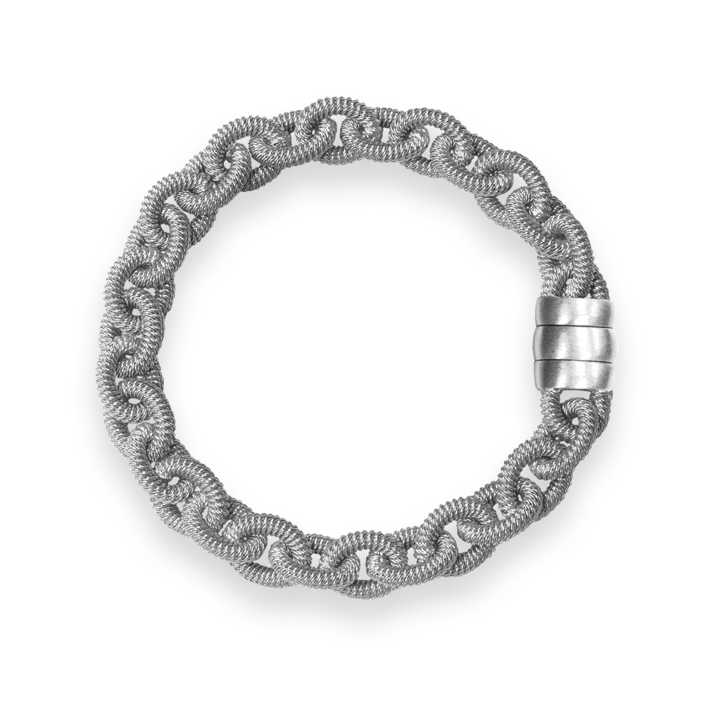 Bracciale "forzatina" Borsari Gioielli in argento 925%