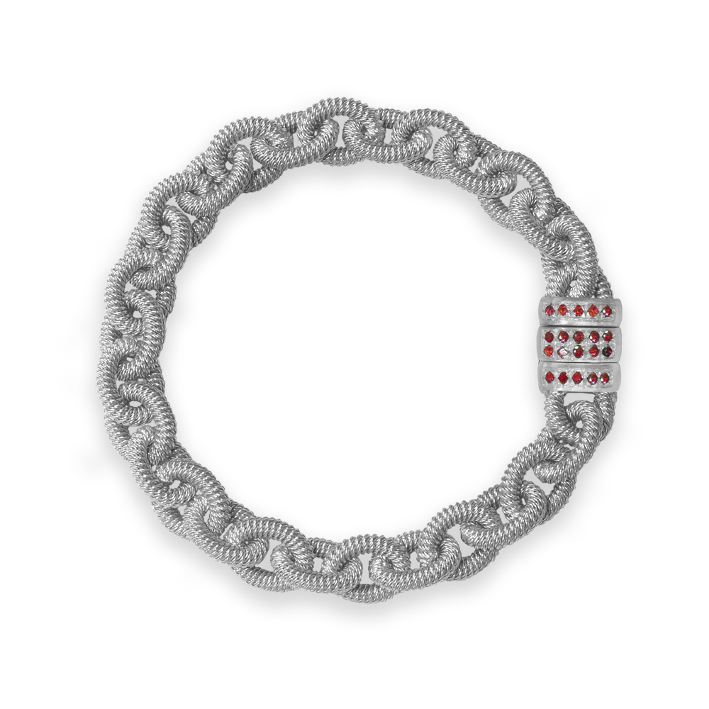 Bracciale "forzatina" Borsari Gioielli in argento 925%