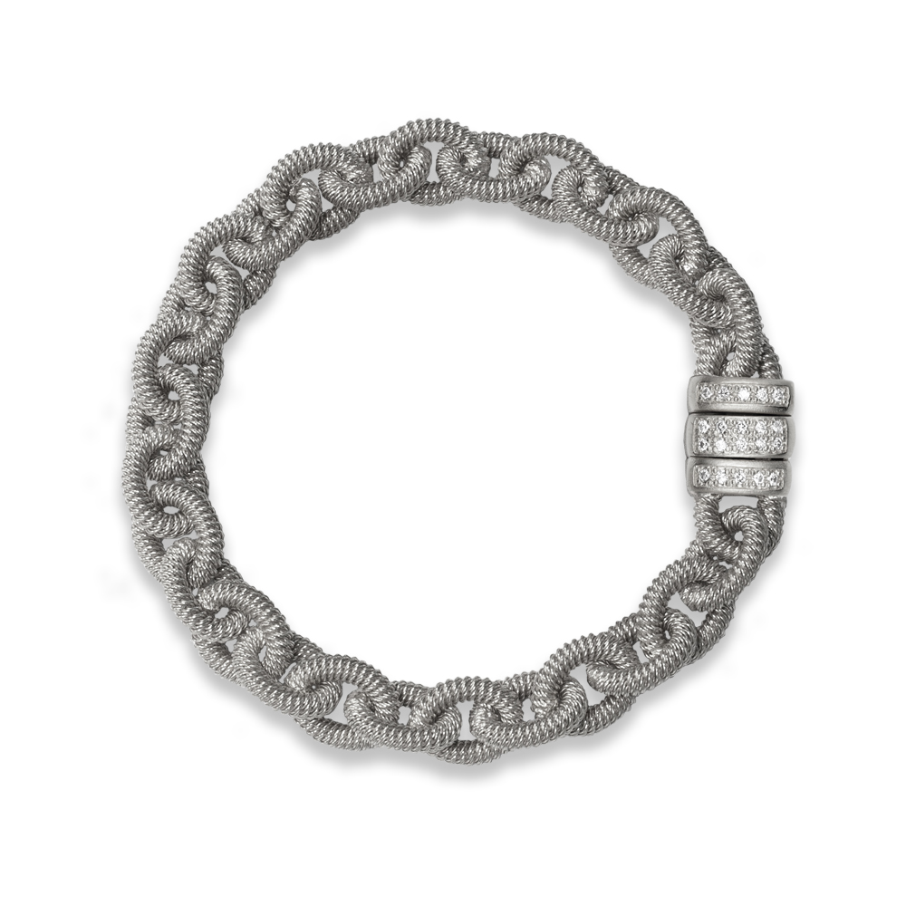 Bracciale "forzatina" Borsari Gioielli in argento 925%