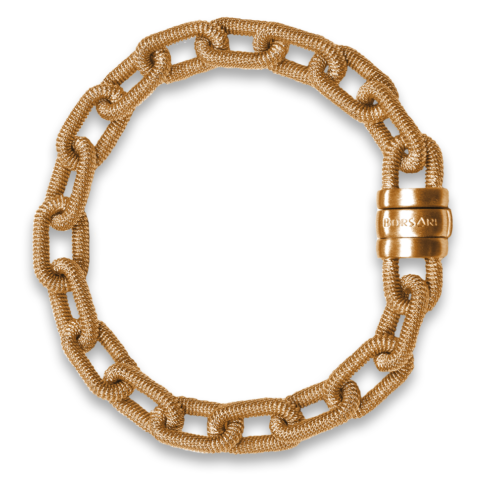 Bracciale "allungata" Borsari Gioielli  in argento 925%