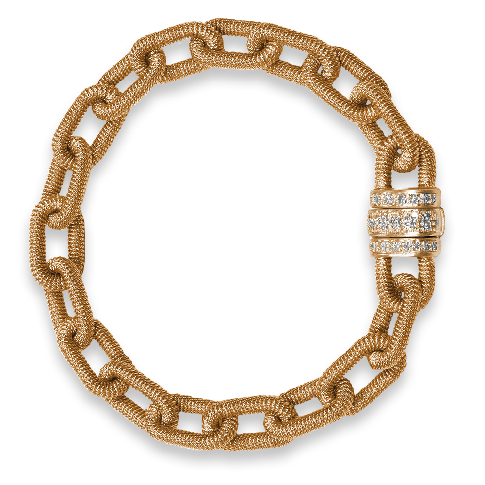 Bracciale "allungata" Borsari Gioielli  in argento 925%