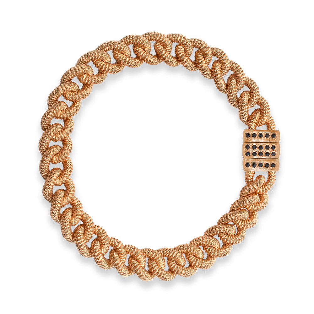 Bracciale "grumetta" Borsari Gioielli  in argento 925%