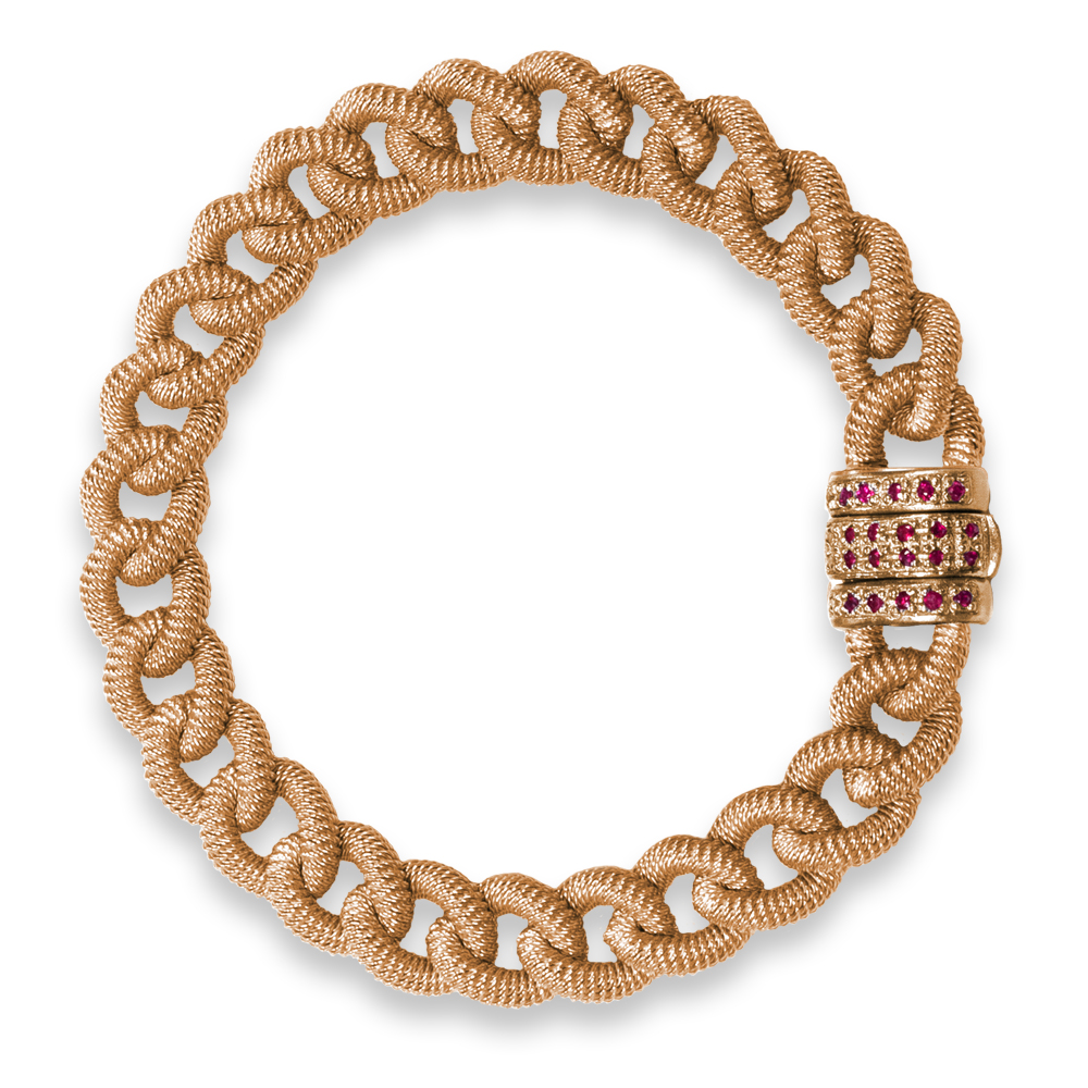 Bracciale "grumetta" Borsari Gioielli  in argento 925%