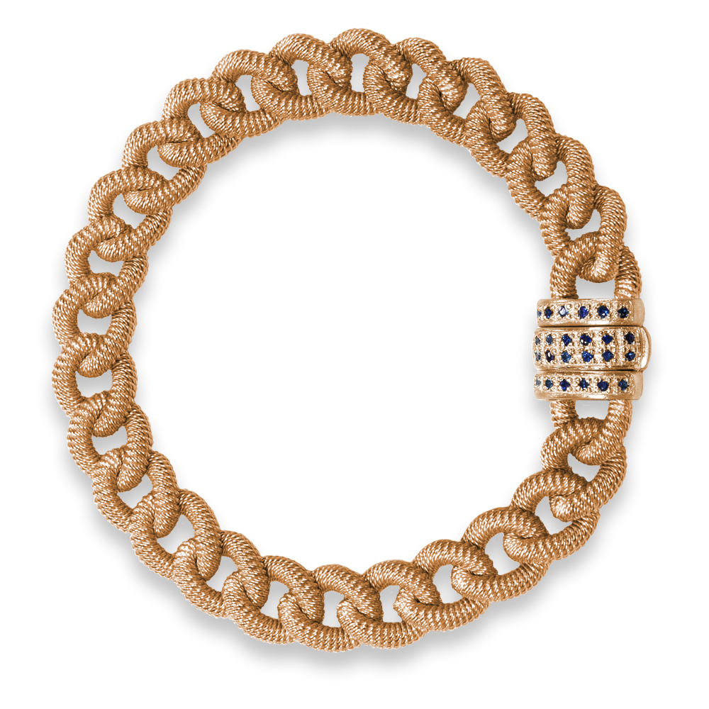 Bracciale "grumetta" Borsari Gioielli  in argento 925%