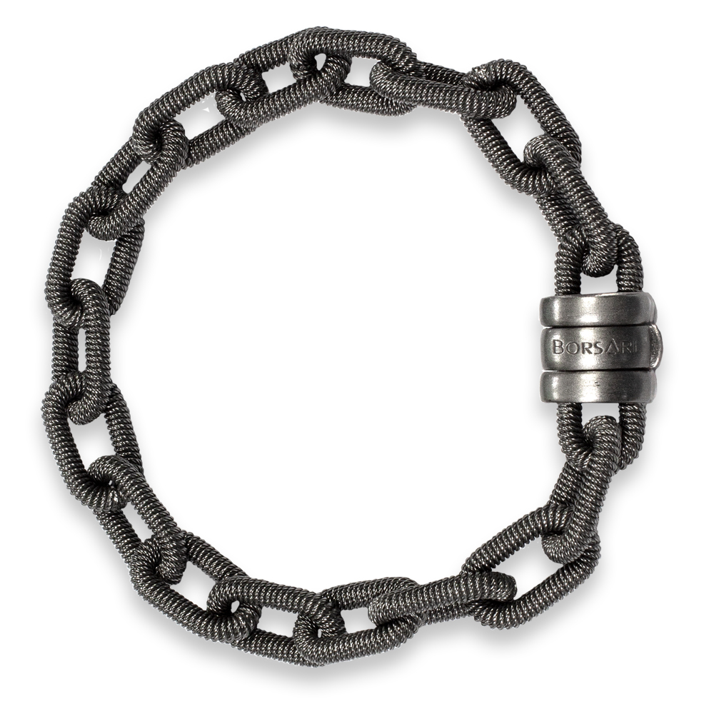 Bracciale "allungata" Borsari Gioielli  in argento 925%