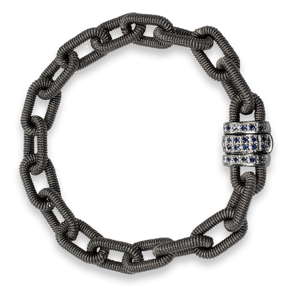 Bracciale "allungata" Borsari Gioielli  in argento 925%