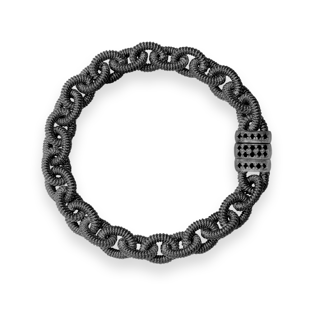 Bracciale "forzatina" Borsari Gioielli in argento 925%