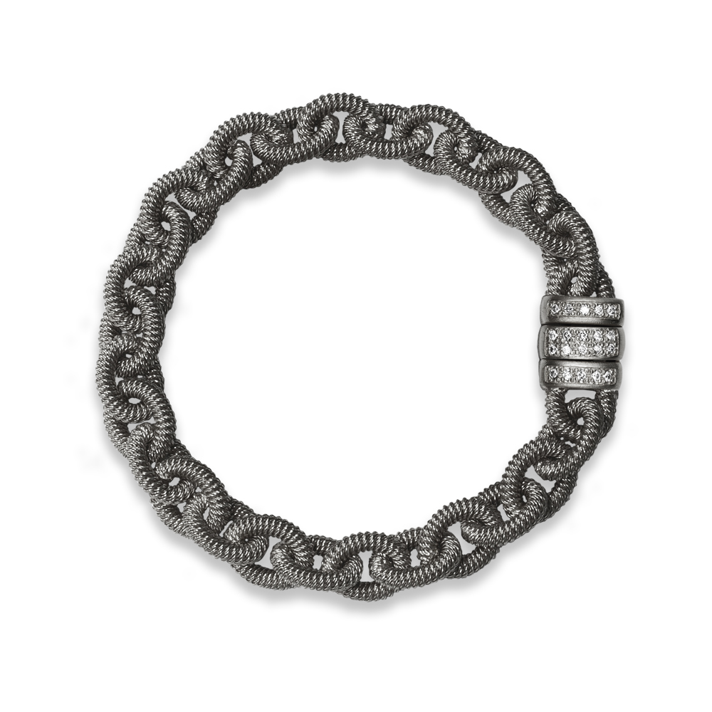 Bracciale "forzatina" Borsari Gioielli in argento 925%