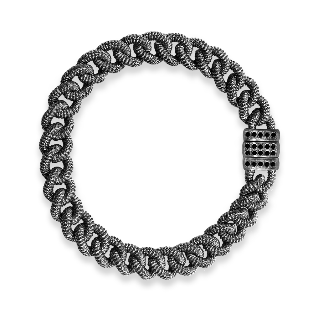 Bracciale "grumetta" Borsari Gioielli  in argento 925%