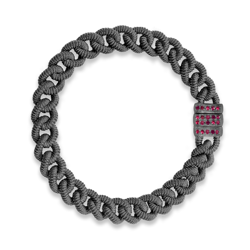 Bracciale "grumetta" Borsari Gioielli  in argento 925%