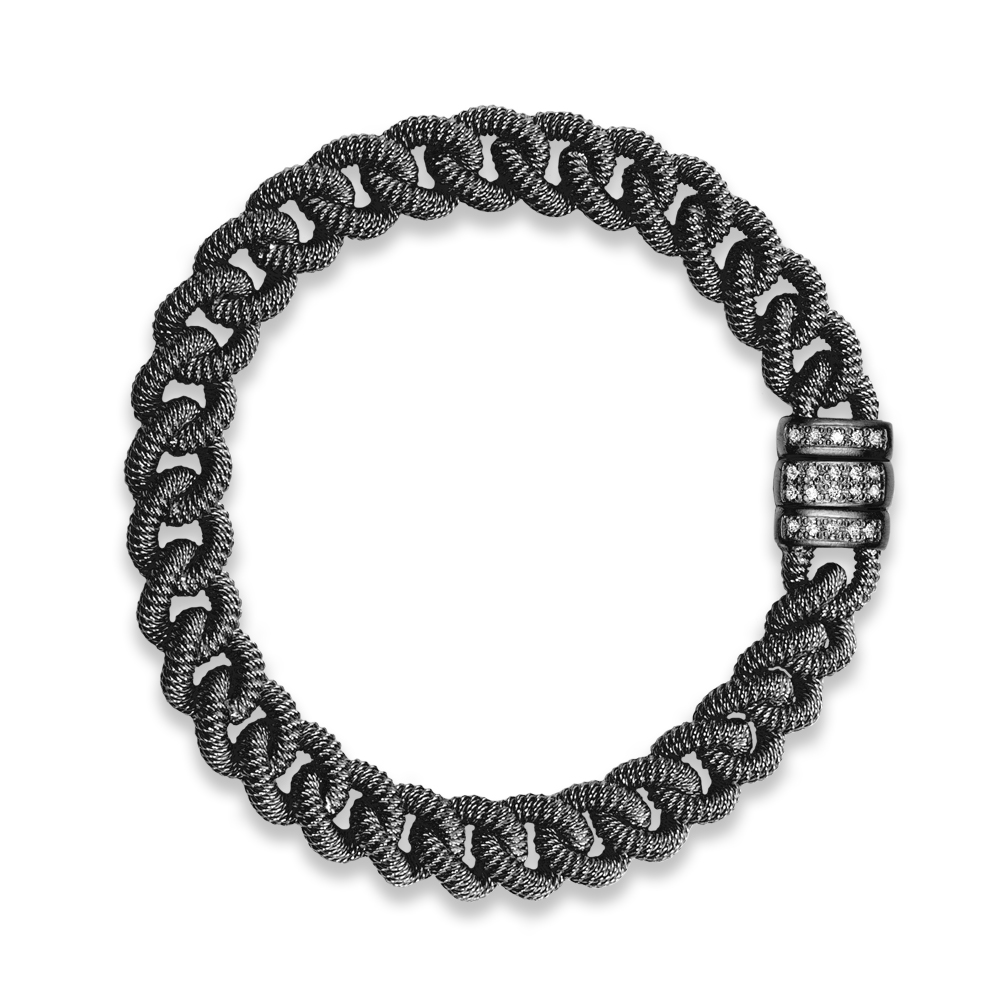 Bracciale "grumetta" Borsari Gioielli  in argento 925%