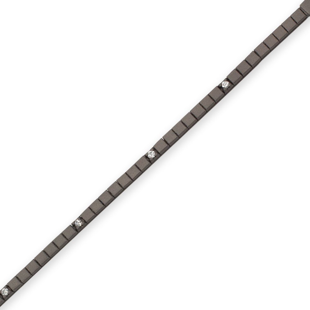 Bracciale tennis Borsari Gioielli in titanio