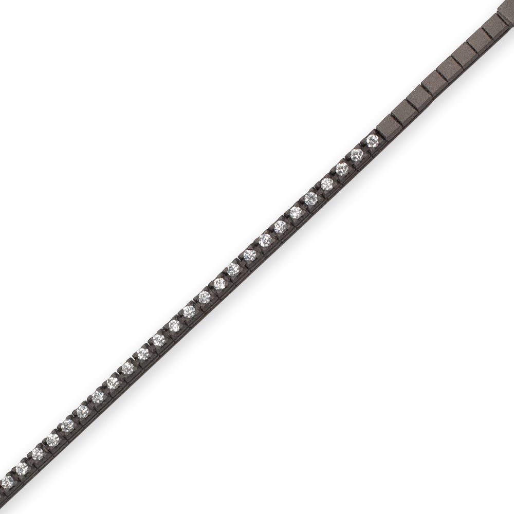 Bracciale tennis Borsari Gioielli in titanio