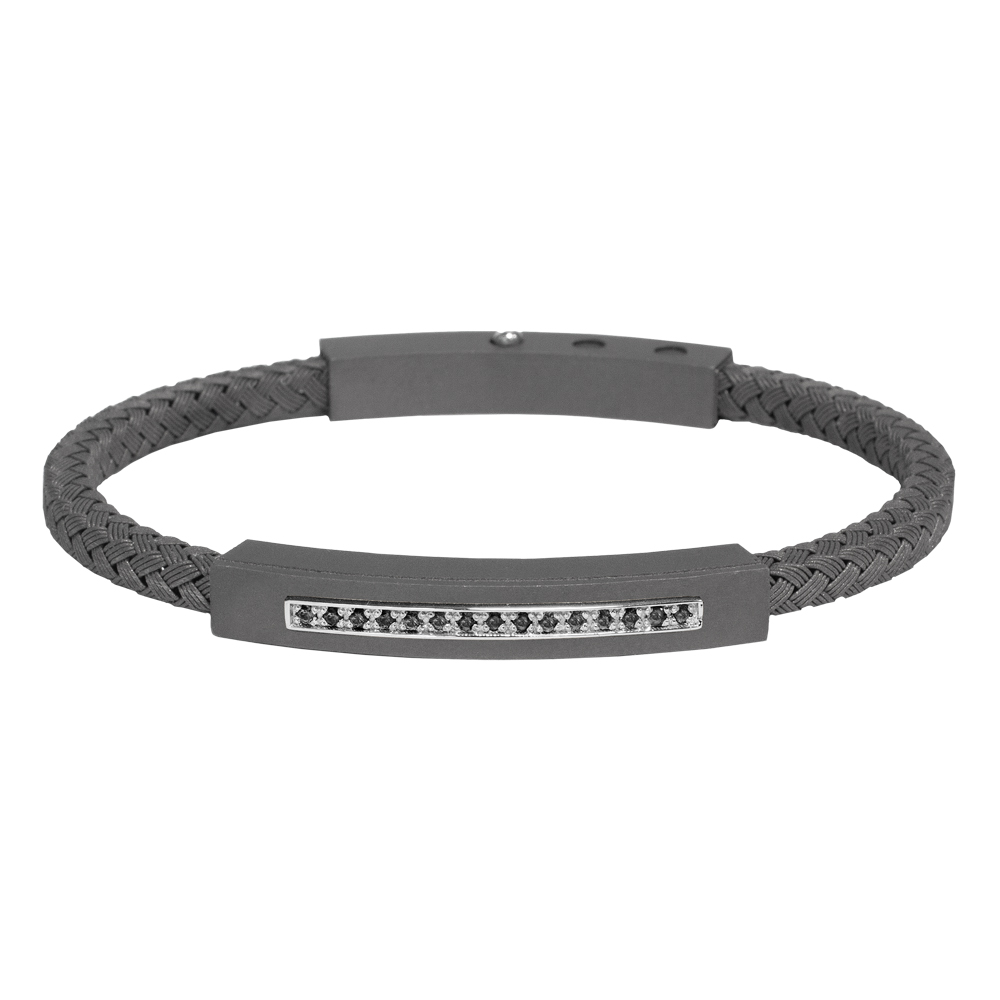 Bracciale Borsari Gioielli in titanio e oro