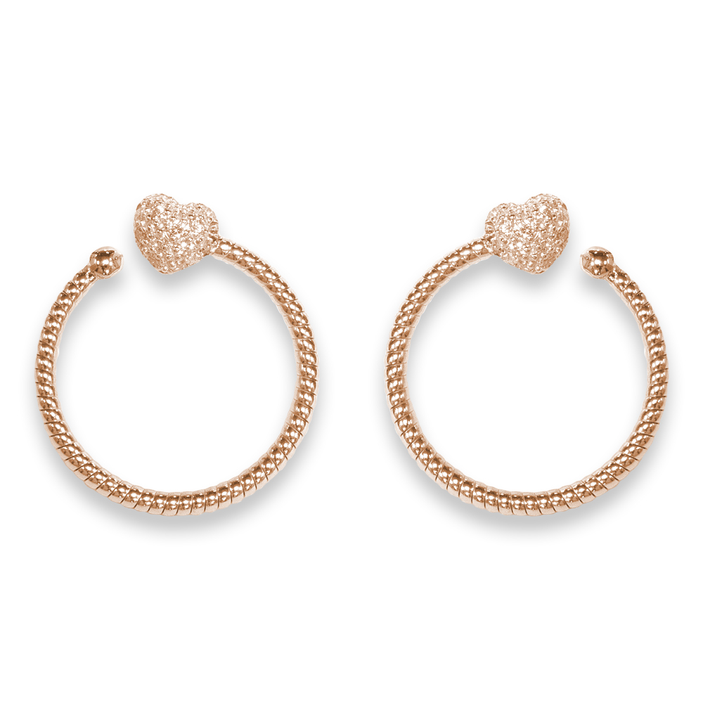 Orecchini Borsari Gioielli in argento 925% e cubic zirconia