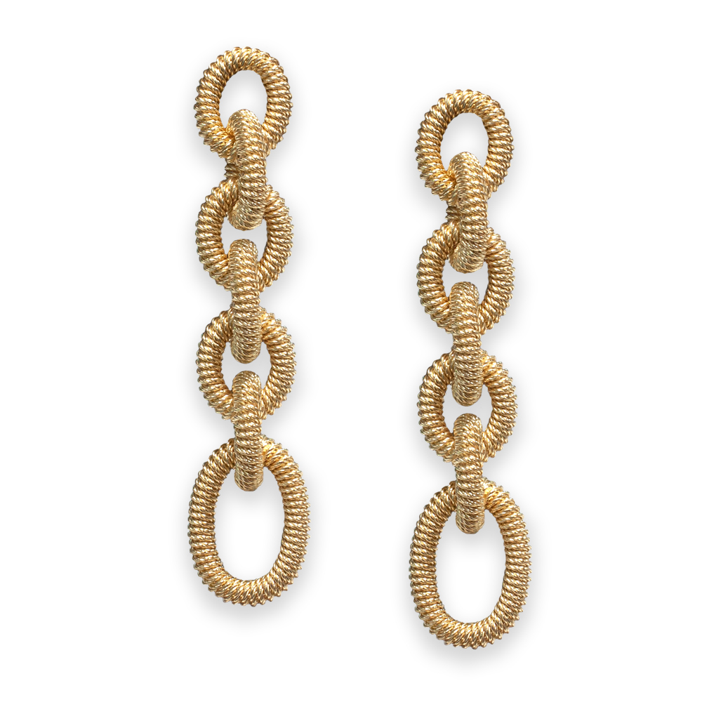 Orecchini "forzatina" Borsari Gioielli in argento 925%