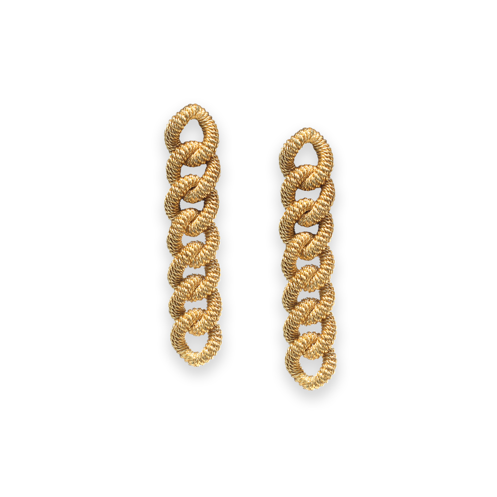 Orecchini "grumetta" Borsari Gioielli in argento 925%