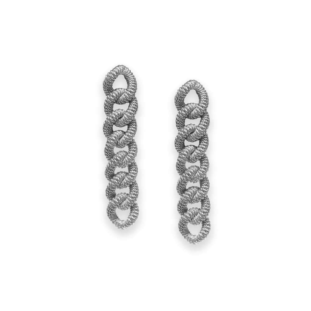Orecchini "grumetta" Borsari Gioielli in argento 925%