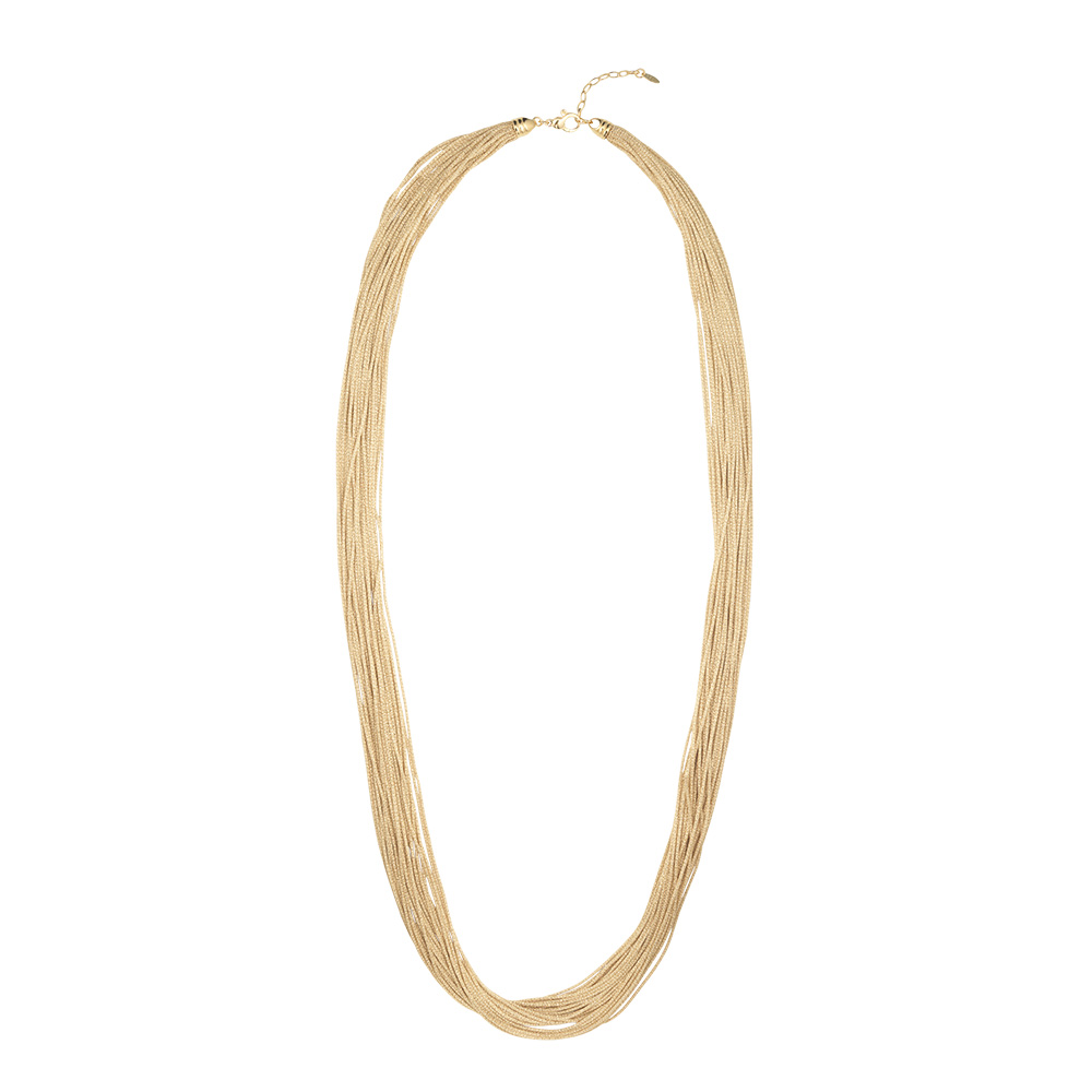 Collana chanel  Borsari Gioielli in filato metallico