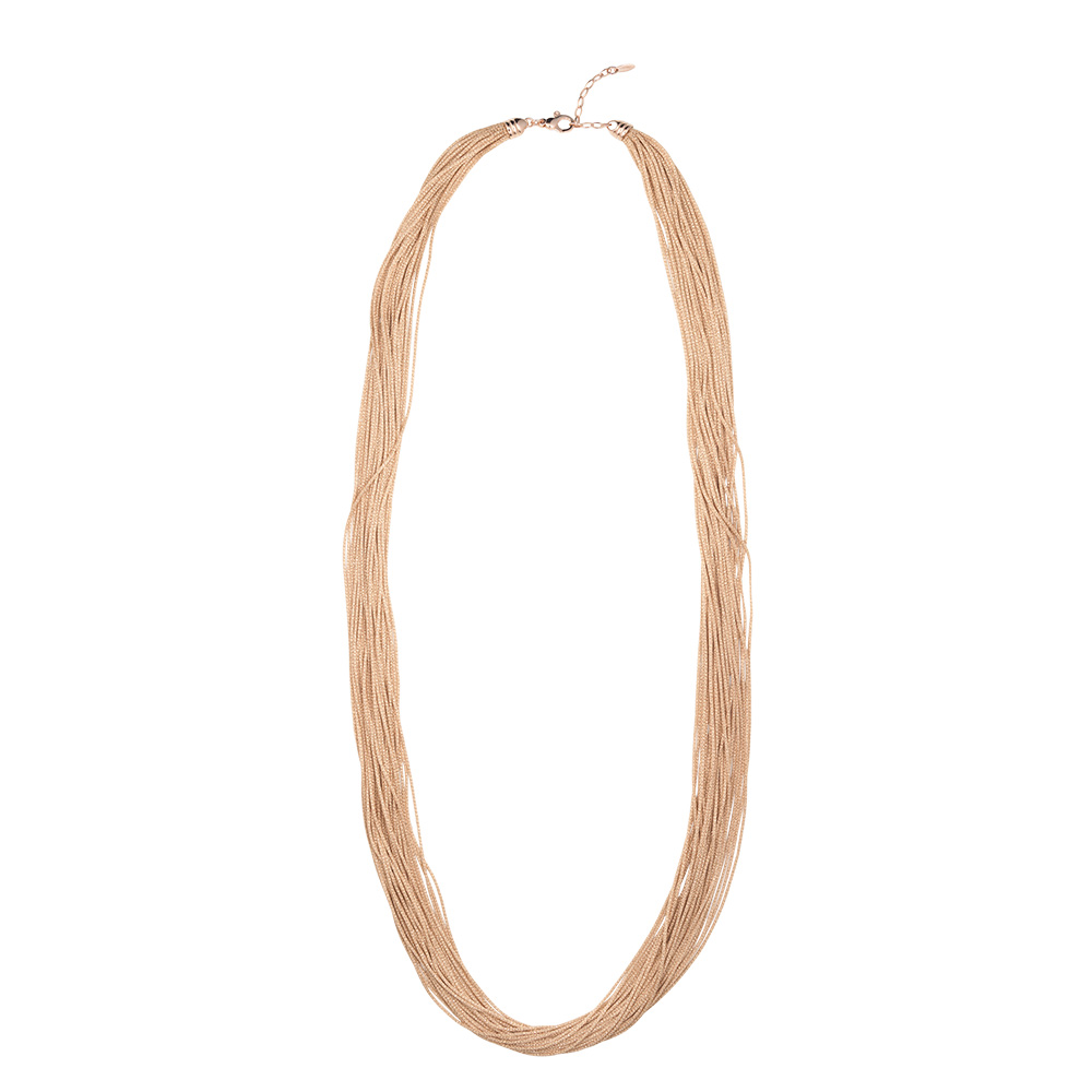 Collana chanel  Borsari Gioielli in filato metallico