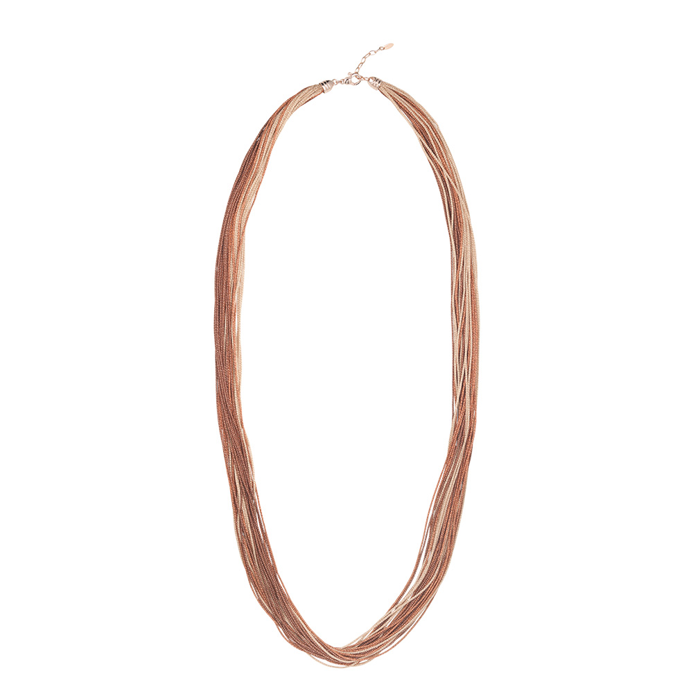 Collana chanel  Borsari Gioielli in filato metallico