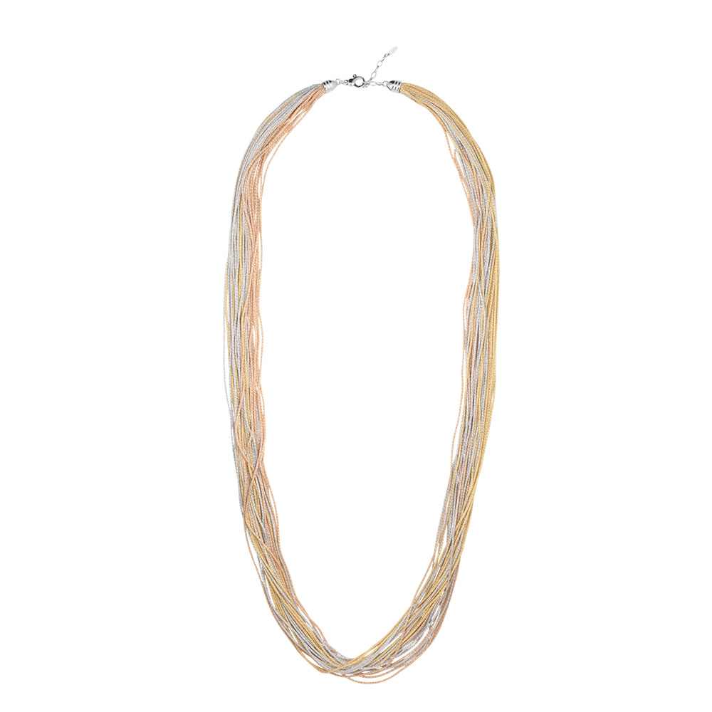 Collana chanel  Borsari Gioielli in filato metallico