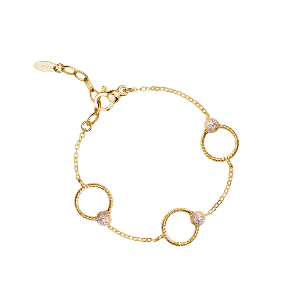 Bracciale Borsari Gioielli in argento 925% e zirconi