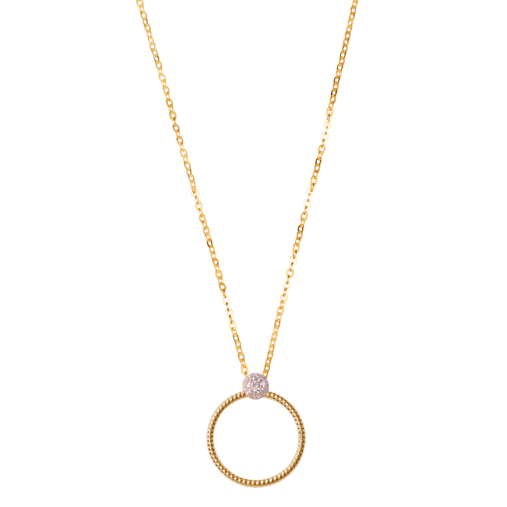 Collana Borsari Gioielli in argento 925% e zirconi