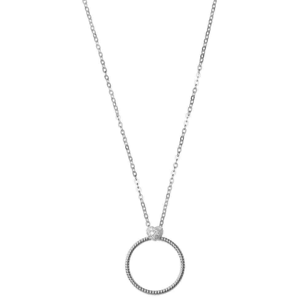 Collana Borsari Gioielli in argento 925% e zirconi