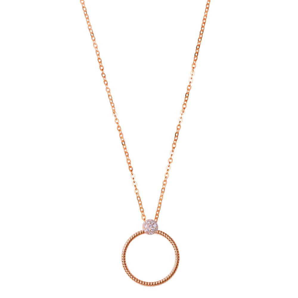 Collana Borsari Gioielli in argento 925% e zirconi