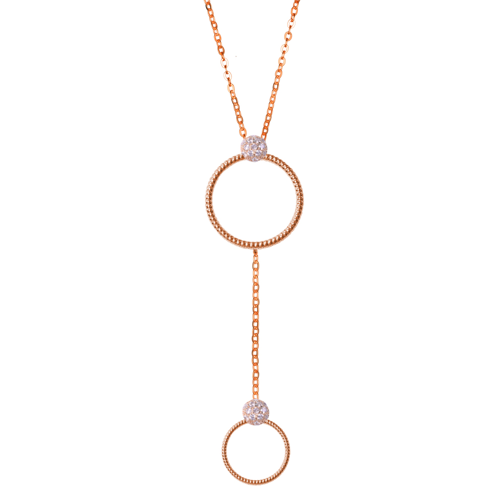 Collana Borsari Gioielli in argento 925% e zirconi