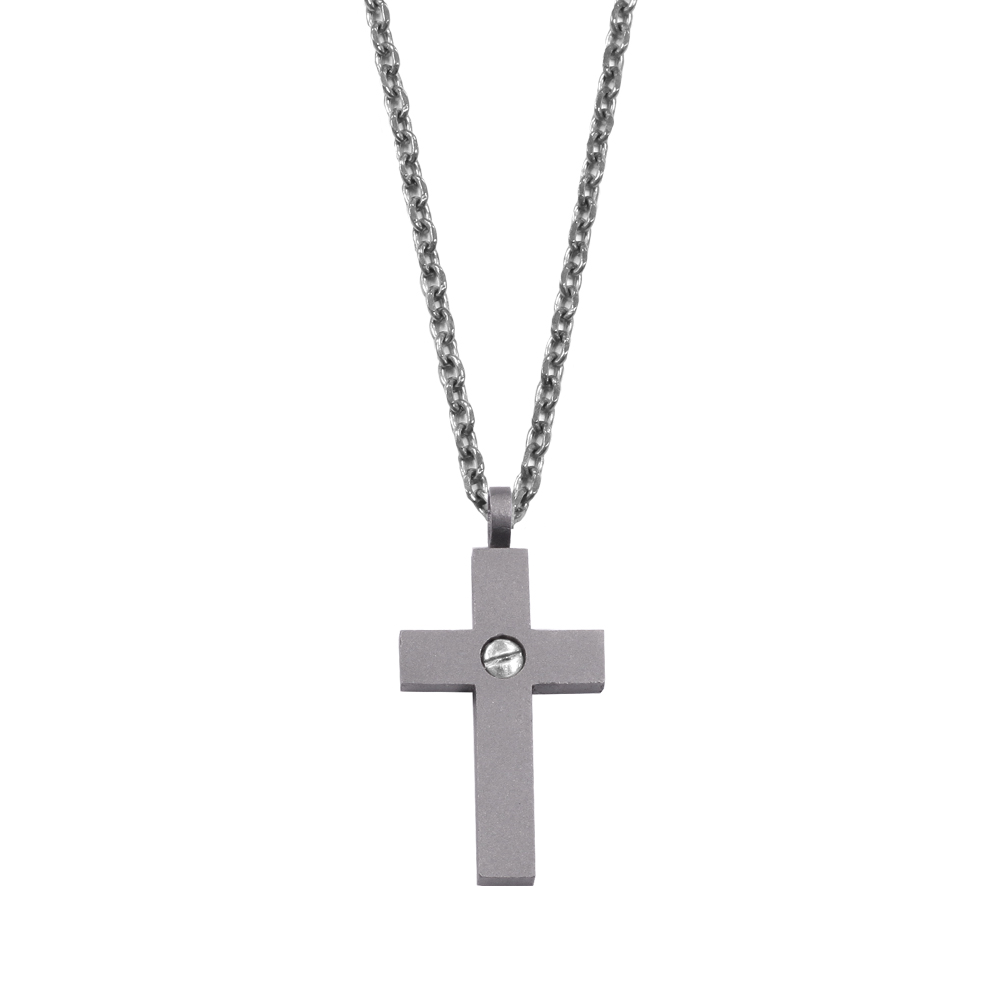 Pendente Borsari Gioielli in titanio e oro